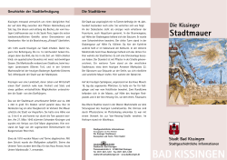 Die Stadtmauer - Bad Kissingen