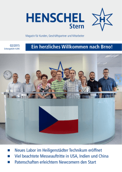 Ein herzliches Willkommen nach Brno!