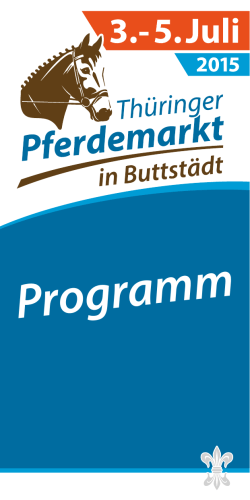 Programm - Stadt Buttstädt