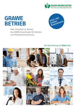 GRAWE BEtRiEB - Grazer Wechselseitige Versicherung