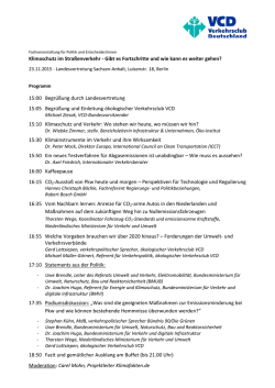 Klimaschutz im Straßenverkehr - Gibt es Fortschritte und wie kann