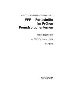 FFF – Fortschritte im Frühen Fremdsprachenlernen
