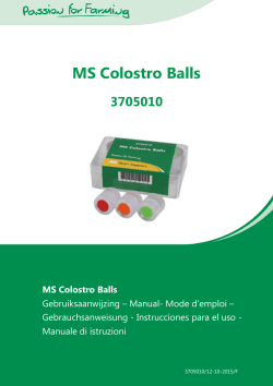 MS Colostro Balls