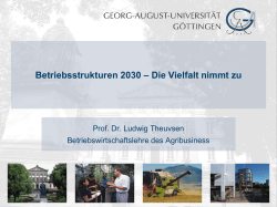 Prof.Dr.Theuvsen_Betriebsstrukturen 2030