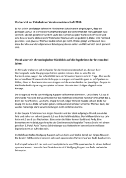 Gr.A1+A2 - Schachclub Fl&ouml;rsheim 1921
