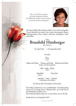 Brunhild Himberger