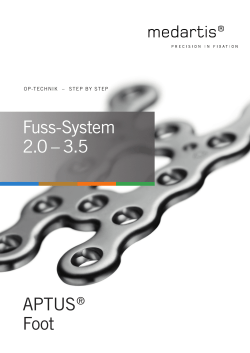Fuss-System 2.0 – 3.5 APTUS® Foot