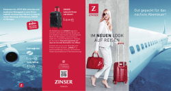 IM NEUEN LOOK AUF REISEN