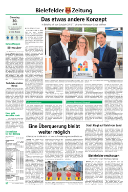 Westfalenblatt Juni 2015 - montessori