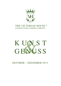 Kunst+Genuss The Victorian House 10