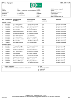 DFBnet - Spielplan 02.01.2016 16:57 - JSG Rischenau