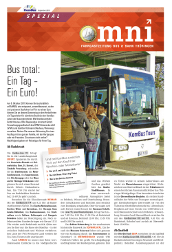 Bus total: Ein Tag – Ein Euro!