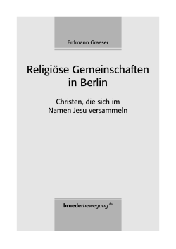 Religiöse Gemeinschaften in Berlin