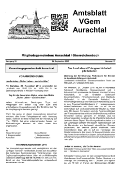 Amtsblatt - 24.09.2015