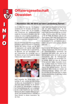 Info96 - Offiziersgesellschaft Obwalden