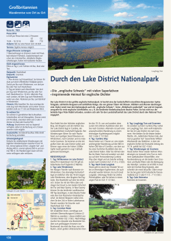 Durch den Lake District Nationalpark