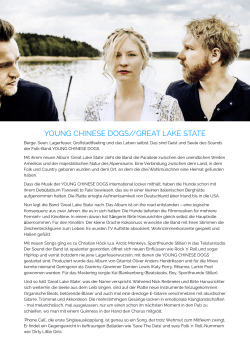 YOUNG CHINESE DOGS – ‚Great Lake State