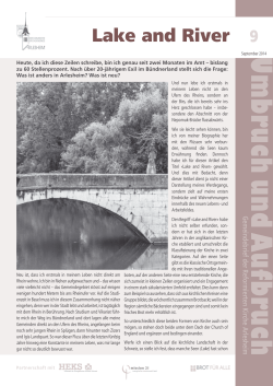 Lake and River - Reformierte Kirchgemeinde Arlesheim