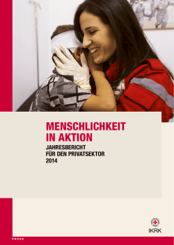 MENSCHLICHKEIT IN AKTION