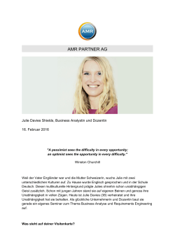 druckversion - AMR Partner AG