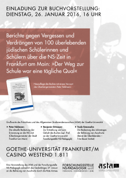 Informationen PDF). - Goethe
