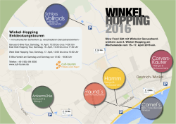 winkel hopping 2016 - Kulturland Rheingau