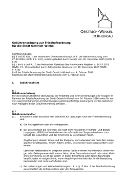 Eigenbetrieb Kultur und Freizeit - Oestrich
