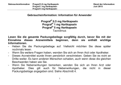 Prograf Kapseln - Astellas Pharma GmbH