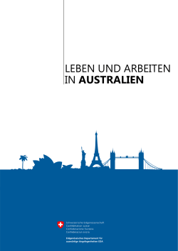 Dossier: Leben und Arbeiten in Australien