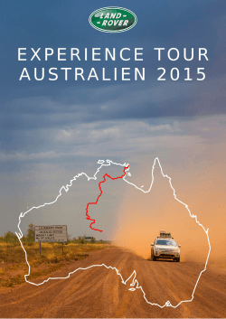 Land Rover Experience Tour - Australien 2015