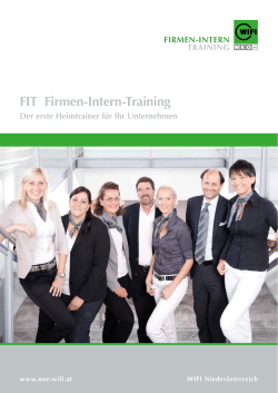 FIT Firmen-Intern-Training