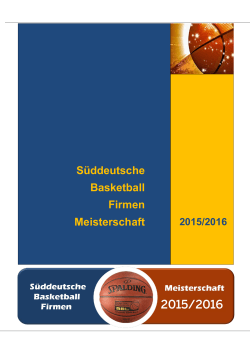 Süddeutsche Firmen Basketball Liga 2015_[...]
