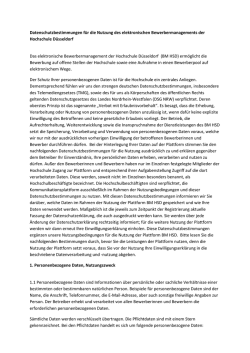Datenschutz BITE