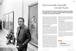 Das kriminelle Geschäft mit der Kunst