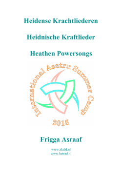 Hail ye day - International Asatru Summer Camp