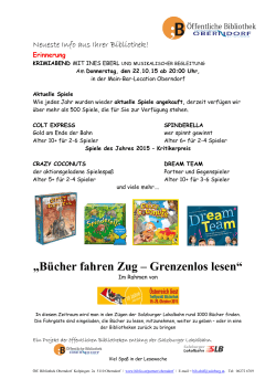 Info Okt 15 - Öffentliche Bibliothek Oberndorf