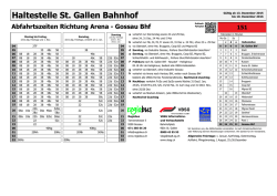 Haltestelle St. Gallen Bahnhof