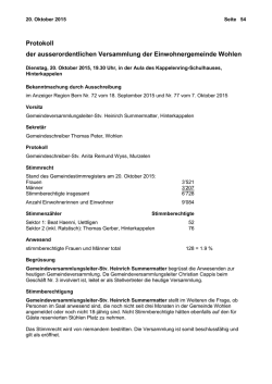 GV Protokoll Oktober 2015