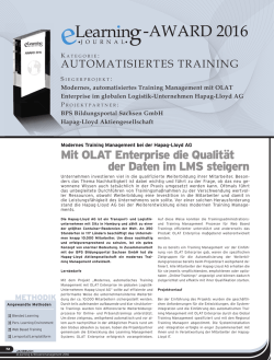 Informationen zur Auszeichnung - BPS Bildungsportal Sachsen GmbH