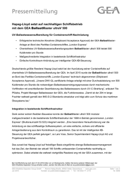 Hapag-Lloyd setzt auf nachhaltigen Schiffsbetrieb PDF (176