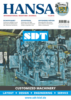 HANSA International Maritime Journal 11, 2015