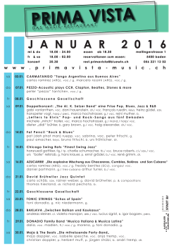 J A N U A R 2 0 1 6