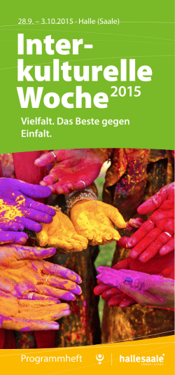 Inter- kulturelle Woche2015