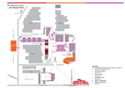 Lageplan Campus Deutz