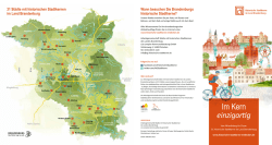 Im Kern - St&auml;dte mit historischen Stadtkernen