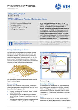 Produktinformation WoodCon WETO-WOODCON-A