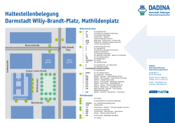 Haltestellenbelegung Darmstadt Willy-Brandt