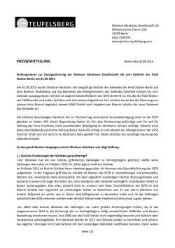pressemitteilung