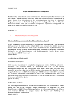 Flüchtlingspolitik FAQs-1 - SPD OV