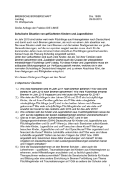 Gro&szlig;e Anfrage der Fraktion DIE LINKE
